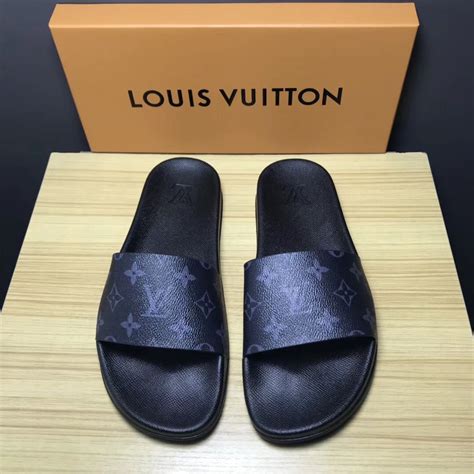 louis vuitton men's slippers for sale|Louis Vuitton winter slippers.